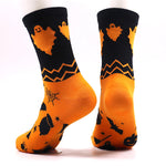 4 Pack Halloween Gift Socks Fun and Casual Cotton Crew Socks
