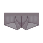 3 Pack Men's Ice Silk Seamless Lightweight & Snug-Fit Trunks