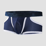 3 Pack Men's Breathable Mesh Lightweight & Airy Supportive Fit Trunks