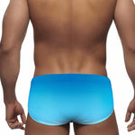 Men's Moisture-Wicking Stretch Fit Comfy Waistband Swim Briefs