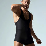 Men's Wrestling Suit Fitness Home Bodysuit