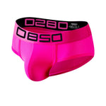 2 Pack Men's Comfortable Breathable Sports Solid Color Briefs