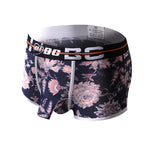 2 Pack Men's Ventilated Gusset Easy-Access Fly Sexy Trunks