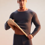 Men's Loungewear-Style Warm-Touch Tag-Free Smooth Soft-Touch Thermal Sets