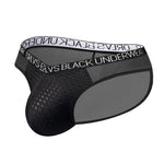 2-Pack Breathable Low Waist U-Convex Semi-Transparent Men's Briefs