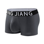 3 Pack Men's Solid Color Low-Rise Seamless Comfort Soft Touch Trunks
