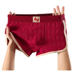 3 Pack Men's Comfy Waistband Mid-Rise Day-Long Comfort Breathable Trunks