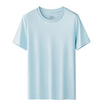 Men's Double-Faced Modal Crewneck Base Layer Casual Ultra-Soft Tagless T-Shirt