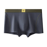 4 Pack Men's Soft Ribbed Textured Antibacterial & Breathable Trunks