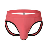 3 Pack Men's Breathable Mesh Separate Pouch Soft Jockstraps