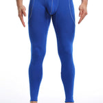 Men's Thermal Pants Bamboo Fiber Casual Thermal Pants