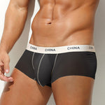3 Pack Men's Antibacterial Moisture-Wicking Ultra-Soft Trunks