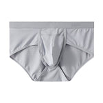 4 Pack Men's Large Pouch Separation Ice Silk Briefs
