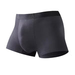 2 Pack Men's Seamless Comfort Stretch Fabric Breathable Modern Fit Solid Color Trunks
