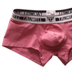 2 Pack Men's Ultra-Soft Breathable Cotton Supportive Fit Sporty Cut Comfy Trunks