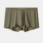2 Pack Men's Ultra-Soft Cotton Antibacterial Seamless Comfort Trunks
