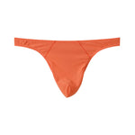 3 Pack Men's Low-Rise Performance Thong - Breathable Mesh & Smooth Fabric