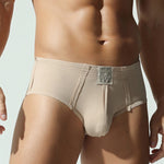 Men's Premium Fabric Comfy Waistband Stay-Put Fit Sporty Cut Solid Color Trunks