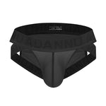 2 Pack Men's Sexy Odor-Control Stretch Fit Semi-Transparent Sporty Cut Bikini