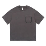 Men's Minimalist U-Shape Pocket Design T-Shirt