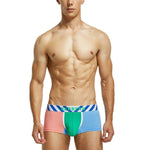 2-pack Men's Colorblock Cotton Boxer Briefs