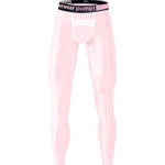 Men's Ice Silk Semi-Transparent Sexy Fitness Pants