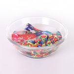 4 Pack Men's Playful-Rainbow Print U-Pouch Thongs