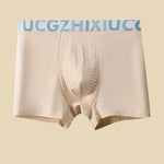 4 Pack Men's Antibacterial Comfort Cotton Quick-Dry Trunks