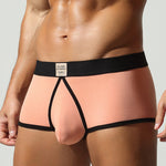 2 Pack Men’s Soft & Breathable Trunks with Supportive Pouch