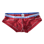 3 Pack Sexy Fashion Ice Silk Solid Color Men's Briefs