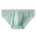 3 Pack Men's Ultra-Thin Breathable Ribbed Ice Silk Briefs