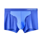 2 Pack Men's Mesh Antibacterial Support Lift & Separate Pouch Trunks