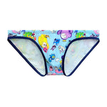 2-pack Men's Breathable Sports Cartoon Print Bikini