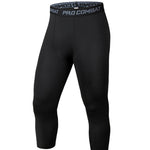 3 Pack Men's Multi-Sport Workout Ready Close-Fitting Comfort Activewear Tights