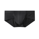 3 Pack Men's Skin-Friendly Solid Color Supportive Pouch Stretch Fit Cooling Briefs