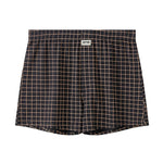 3 Pack Men's Breathable Relaxed Fit & Loose-Fit Plaid Home Shorts