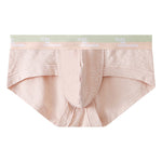 3 Pack Men's Baby Cotton High-Stretch Skin-Friendly Breathable Briefs