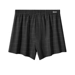 2 Pack Men's Breathable Day-Long Comfort Skin-Friendly Loungewear Shorts
