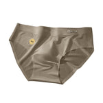 4 Pack Men's Ice Silk 10A Antibacterial Lightweight High Elastic Satin Briefs