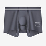 Men's Breathable Solid-Colored Antibacterial Seamless Trunks
