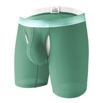 2 Pack Men's Ice Silk Ultra-Soft Mesh Breathable Cooling Comfort Midway Briefs