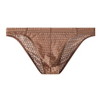 2 Pack Men's Breathable Soft Quick-Dry Mid-Rise Daily Comfort Solid Color Bikini