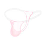2 Pack Men's Seamless Semi-Transparent Thongs