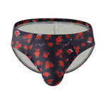 6 Pack Men's Sexy Bold Prints Odor-Control Stay-Put Fit Briefs