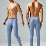 Seobean Men's Thin Autumn and Winter Essential Thermal Underwear Long Pants