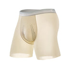 4-pack Men's Anti-Chafing & Gusset Protection Ice Silk Midway Briefs