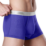 Men's Mesh Breathable Separate Pouch Skin-Friendly Trunks