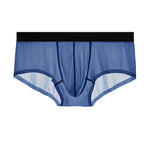 4 Pack Men's Moisture-Wicking Ice Silk Breathable Stretch Fit Trunks