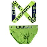 Men's Ultra-Soft Cotton Supportive Fit Activewear Shoulder Strap & Underwear