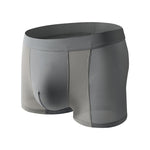 3 Pack Men's Cool Ice Silk Mesh Seamless Comfort Trunks
